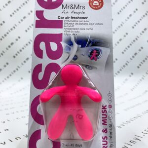 Citrus & Musk - Fuchsia Mr&Mrs CESARE BOX человечек в машину-ароматизатор - Зображення 1