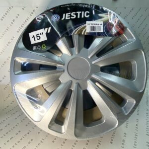 Ковпаки автомобільні пластикові JESTIC Terra R15 - Зображення 1